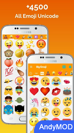 Big Emoji sticker for WhatsApp 