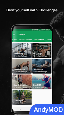 Fitvate - Gym & Home Workout 