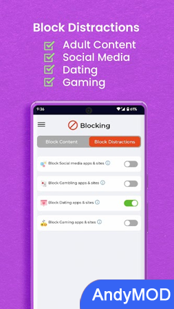 BlockerX: Porn Blocker/ NotFap 