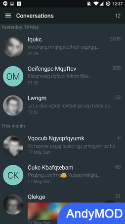 YAATA - SMS/MMS messaging