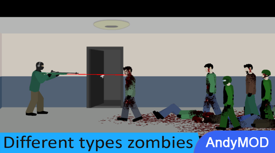 Flat Zombies: Defense&Cleanup 