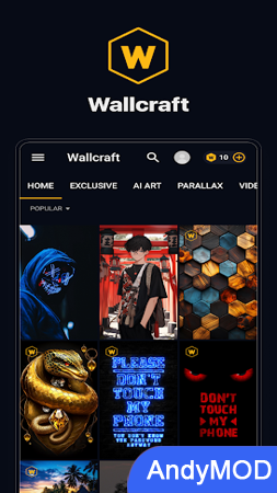 Wallcraft – Wallpaper 4K, HD 