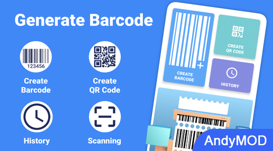 Barcode Generator & Scanner 