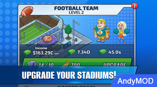 Idle Sports Tycoon Game 