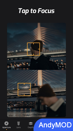 Focus &DSLR Blur–ReLens Camera