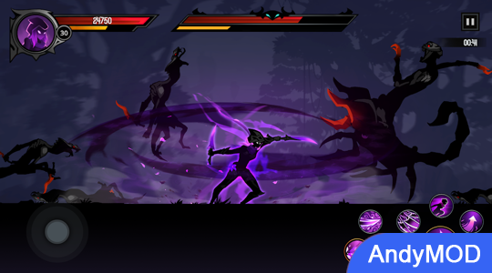 Shadow Knight: Ninja Fighting 