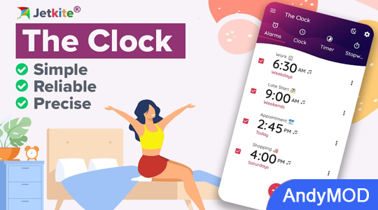 The Clock: Alarm Clock & Timer 