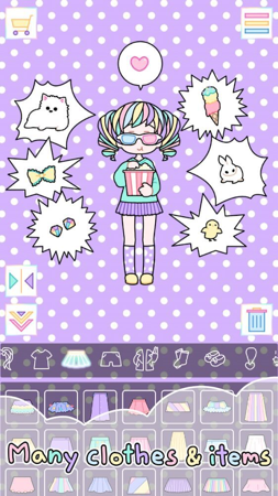 Pastel Girl: Dress Up Game