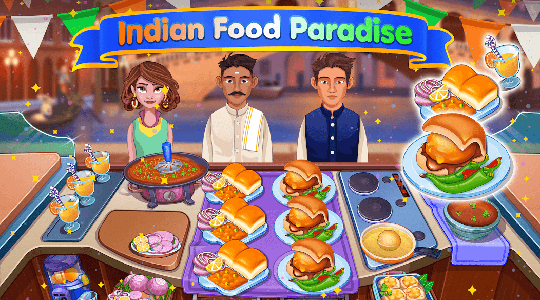 Indian Star Chef: Cooking Game 