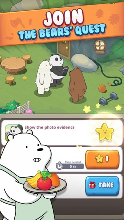 We Bare Bears Match3 Repairs 