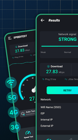 Speed Test & Wifi Analyzer 