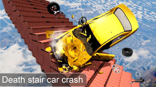 Beam Drive Crash Death Stair C 