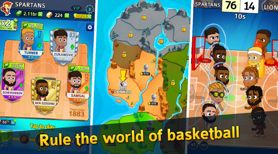 Idle Five Basketball tycoon 