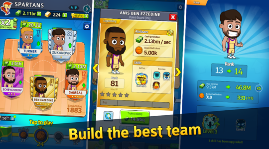 Idle Five Basketball tycoon 