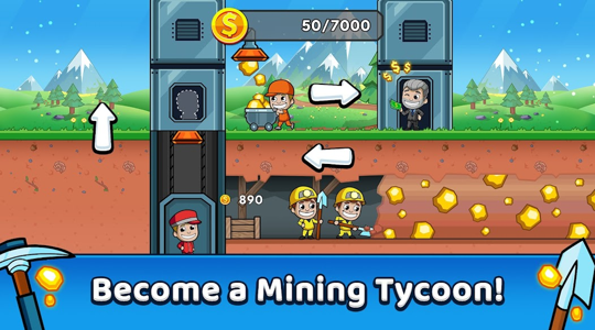 Idle Miner Tycoon: Gold Games 