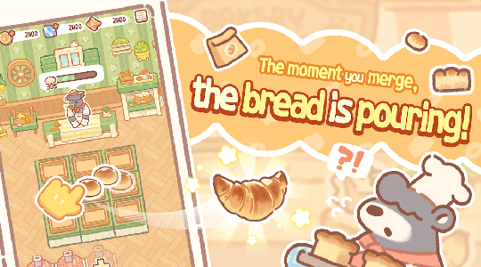 Bear Bakery - Merge Tycoon