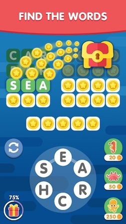 Word Search Sea: Word Puzzle 
