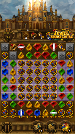 Jewel Secret Castle: Match 3 