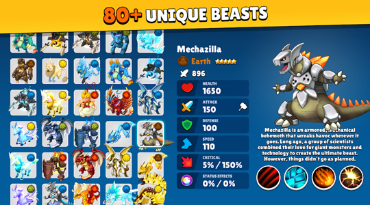 Beast Brawl: Monster War ARPG 