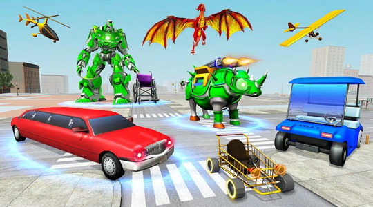 Rhino Robot Games: Robot Wars