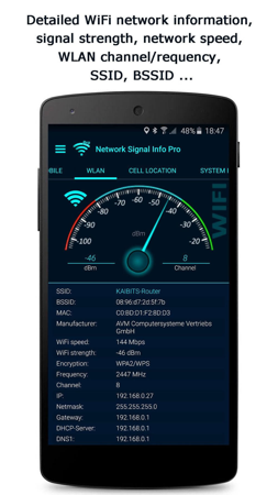 Network Signal Info Pro