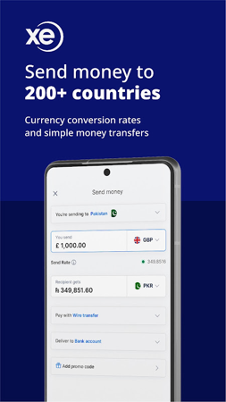 Xe Money Transfer & Converter