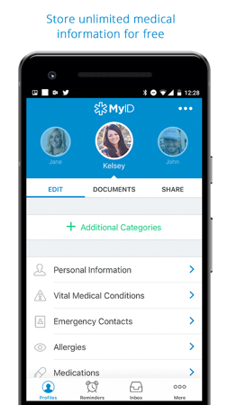 MyID – Medical ID Profile