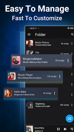 Music Player With Equalizer