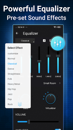 Music Player With Equalizer