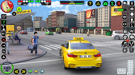 Taxi Car Driving