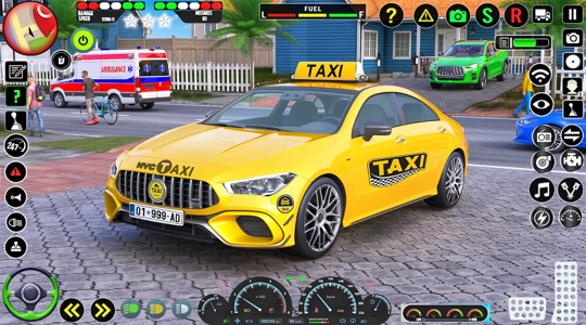 Taxi Car Driving